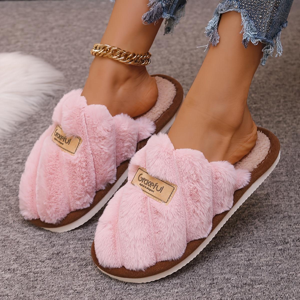 

Cozy All-Season Non-Slip Striped Slip-on Slippers - Unisex Casual Fabric Upper/Inner EVA Sole Shoes - Hand Washable Comfort Indoor Floor Footwear 44-45