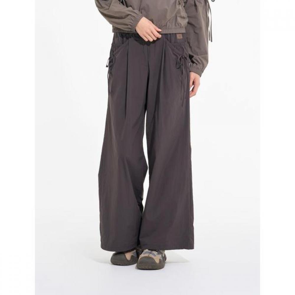 Bbc Earth Women S Light Double Pocket Riboni pantS CHARCOAL/65