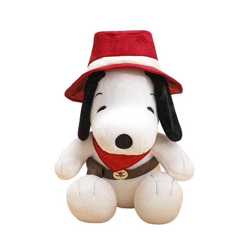 

Classic Western Cowboy Snoopy Plush Toy With Polyester Fiber Filling For Kids And Collectors 30cm
