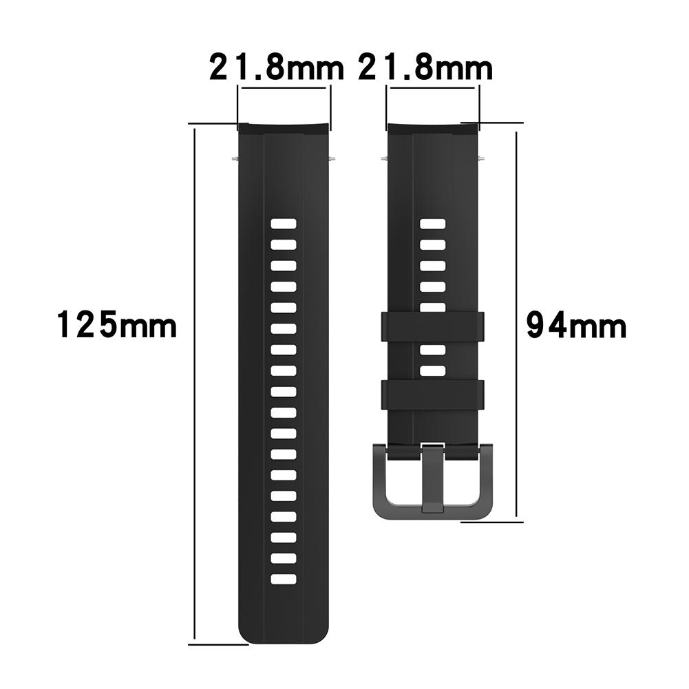 Watch Band Exterior Decoration Parts Solid Color Watch Band Silicone Smart Bracelet Strap Replace for Honor GS Pro