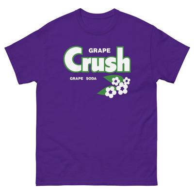 Camiseta Gráfica Unisex Estilo Años 70 Soda Uva Crush Camiseta Clásica