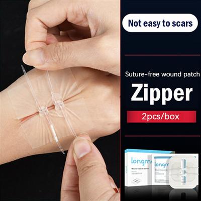 Painless Suture Adhesive Wound Closure Wound Aid Patch Fast Hemostatic Band