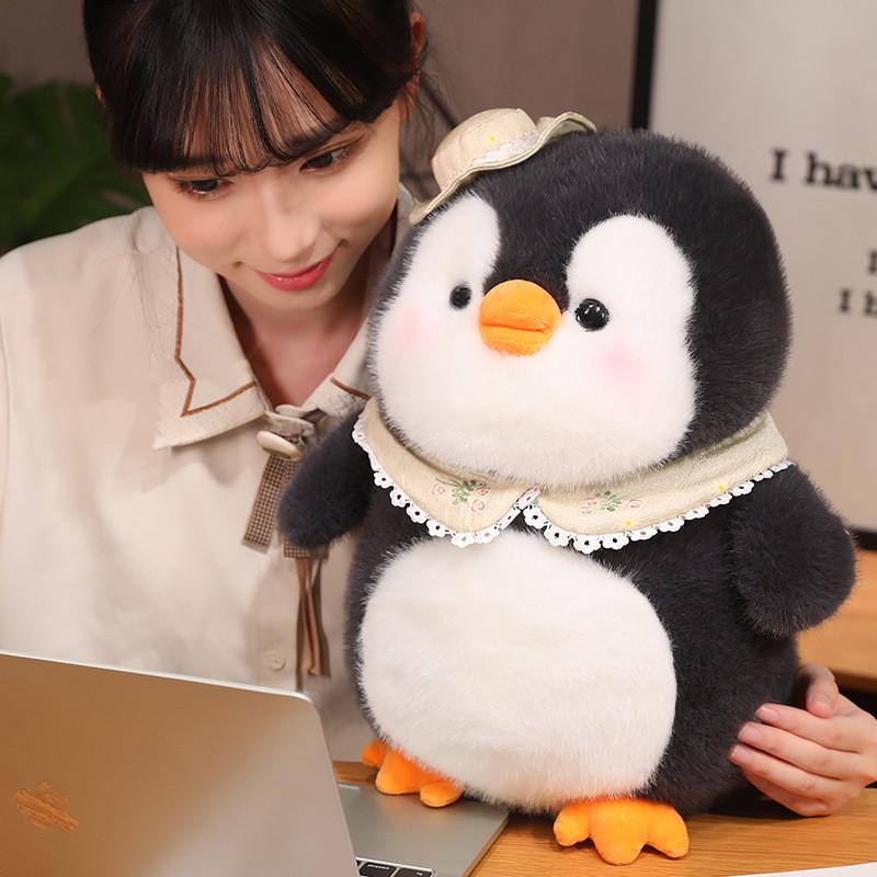 Penguin Plush Toy Cute Cartoon Girl Child Time Accompany Birthday Gift Holiday