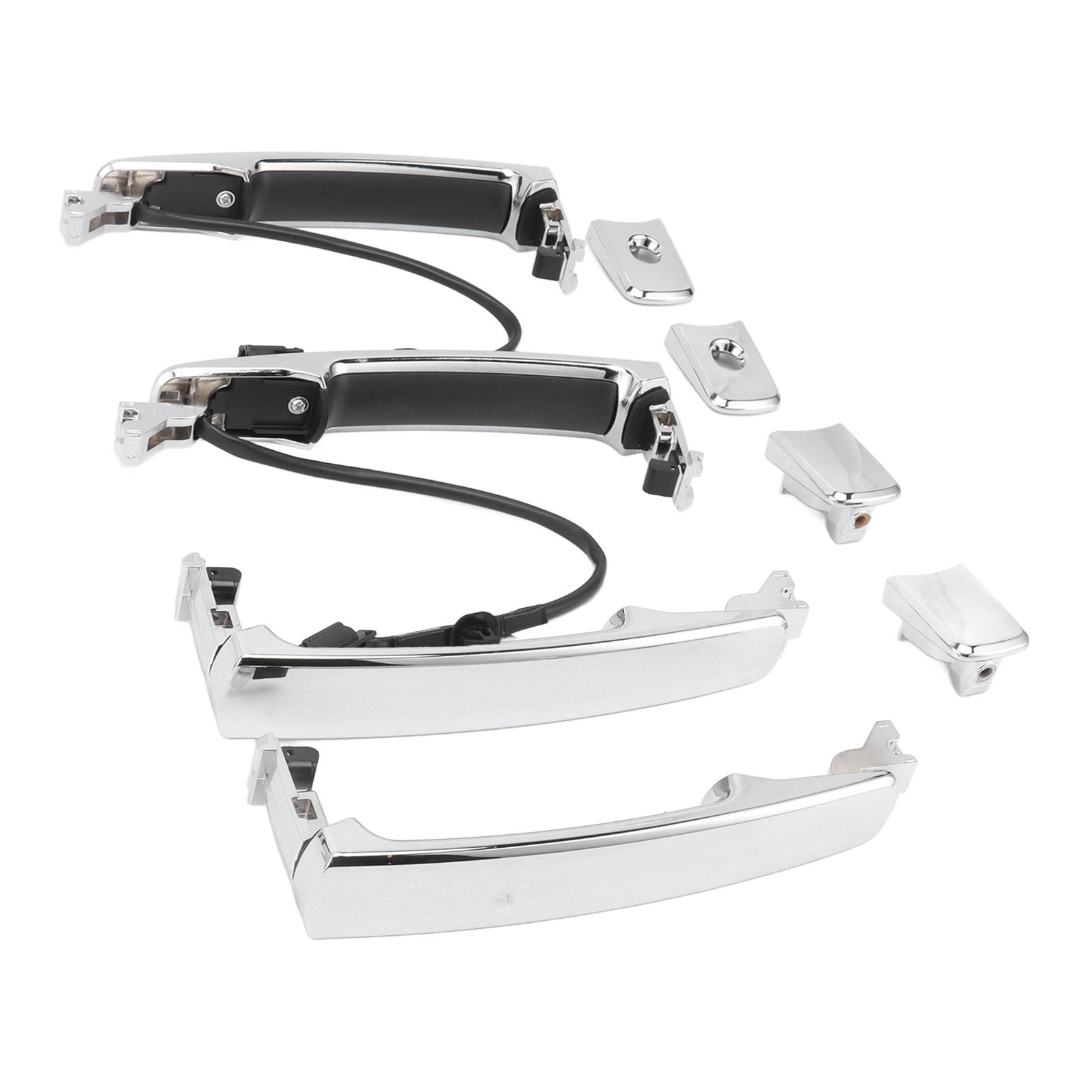 

Комплект из 4 ручек наружных дверей автомобиля 80640CA012 ABS Silver Замена для Nissan Rogue Murano