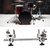 Adjustable 360 Degree Rotating Drum Clamp Set Metal Construction Drum Rack Clamp Perfect for Secure Drum Set Mounting