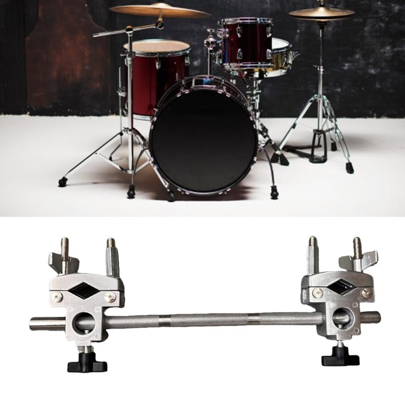 Adjustable 360 Degree Rotating Drum Clamp Set Metal Construction Drum Rack Clamp Perfect for Secure Drum Set Mounting