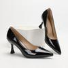 Women's Nude Sexy Stiletto Pumps, Comfortable for Spring and Autumn, Perfect with Skirts, European and American Fashion Style.