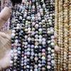 4-10mm Translucent Candy Color Tourmaline Beads – Three-Color DIY Jewelry Strands