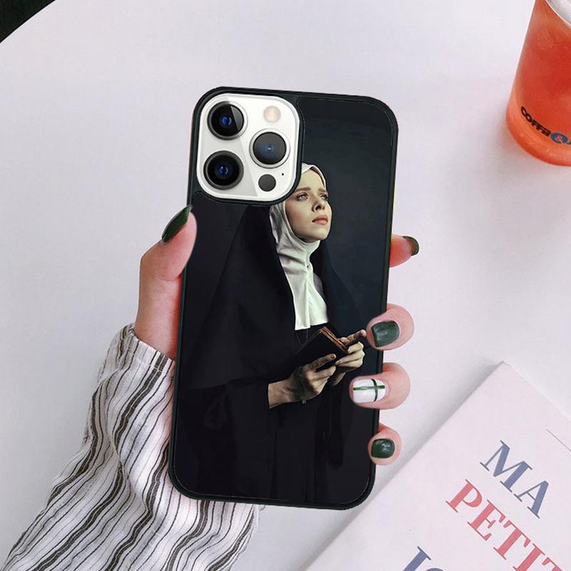 

Jesus Nun Sister Phone Case For iPhone 17 Air 14 13 12 16Pro Max 15 Plus Cover Shell Max coque iPhone 15pro