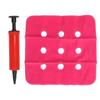Inflatable Cushion Thickened Flocking Anti Decubitus Cushion Breathable Air Seat Cushion for Car Office WheelchairRose