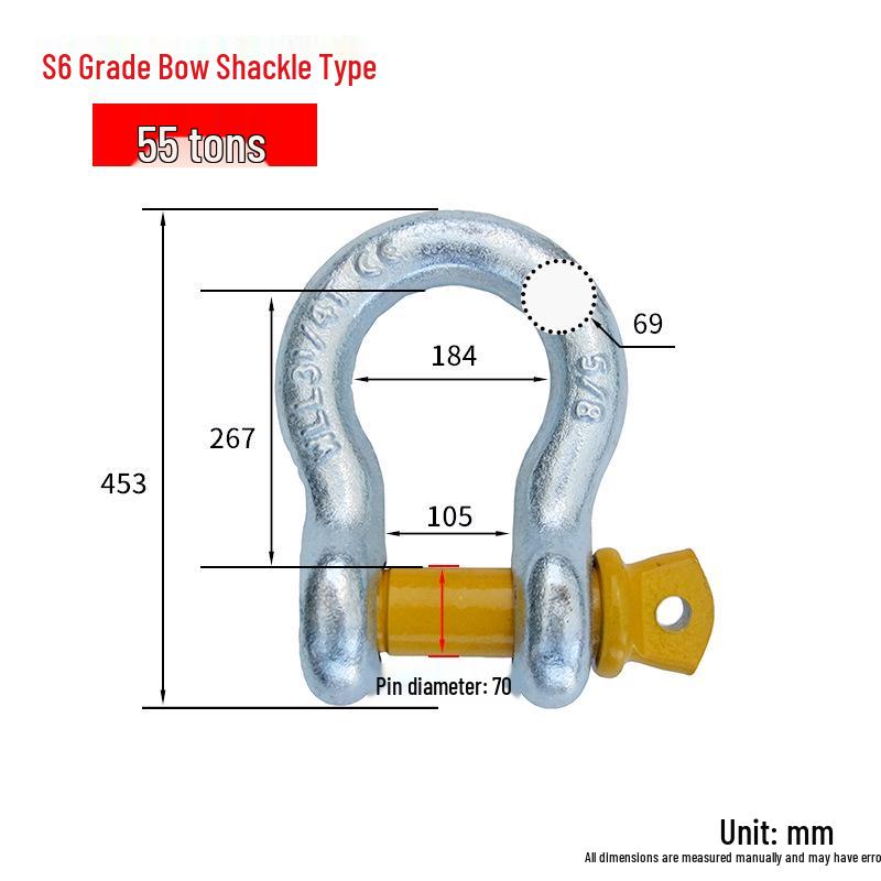 Juli S6 Power-Multiplying High-Strength Lifting Shackle Connector