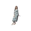 ANNI DESIGNER Women's Cotton Blend Straight Printed Kurta with Pant (SouthZ Blue-NW_5XL_Blue_XXXXX-Large)