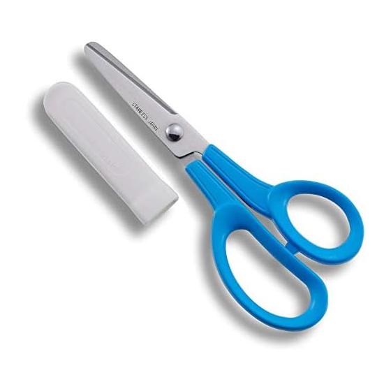 Hasegawa Knives Scissors for Children MIM2 Blue CH-150-BU Total Length: 15 Blade Length: 4.5(cm)