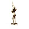 Solid Brass Yoga Headstand Beauty Model Figurines Miniatures Desktop Ornaments Statue Home Decoration Accessories