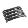 Carbon Fiber Style 4PCS Side Door Handles Trims Cover For Toyota Tundra +
