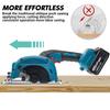 1850W 132MM/125mm 388VF Brushless Cordless Electric Circular Saw 0- 45° Adjustable Handle Power Tools Woodworking Machine