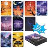 Mystical Moon Oracle Deck - 50 Cards 9*6.7cm for Spiritual Guidance, Manifestation & Moon Phase Rituals