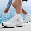 New summer light outdoor hiking shoes rotating buckle light breathable mesh hiking shoes casual sports men's shoes