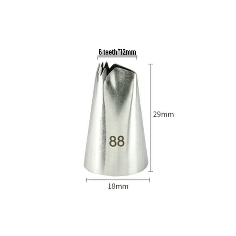 Thickened Disposable Piping Bag & Nozzle Set