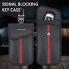 Car Key Case Signal Blocker Bag RFID Shielding Pocket For BMW Performance BMW M Power Performance M3 M5 X1 X3 X5 X6 X7 Accessory