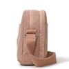 Compact Nylon Crossbody Bag with Double Zipper Closure Adjustable Strap Small Casual Purse for Daily Travel