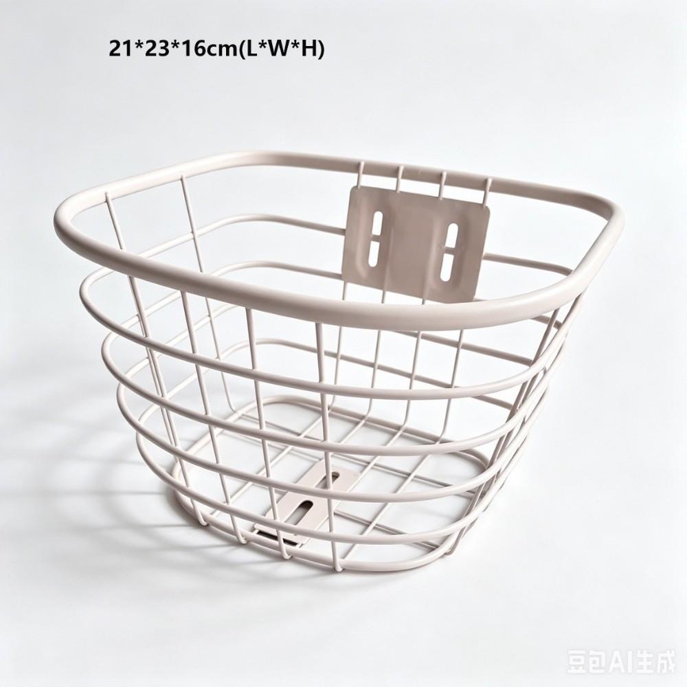 Metal Bicycle Front Basket Easy To Install Bike Front Basket Children's Folding Bike Accessories