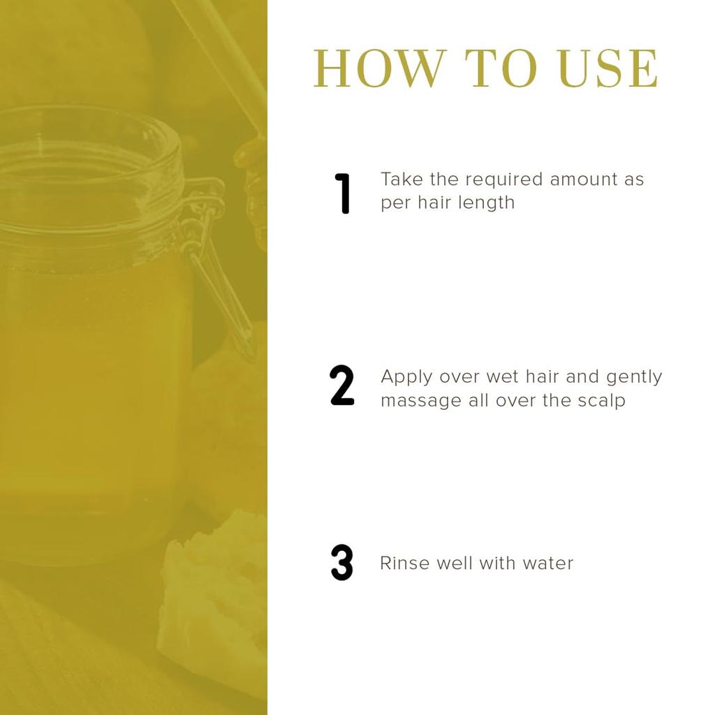 Khadi Natural Honey & Vanilla Hair Shampoo 210 ml Pack | Herbal Anti-Dandruff Shampoo for Soft Healthy Hair