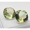 Natural Bi-Color Tourmaline Cushion Cut 8-9 Ct Pair Stunning Certified Gemstone
