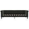 Daybed Black 80x200 Cm Velvet