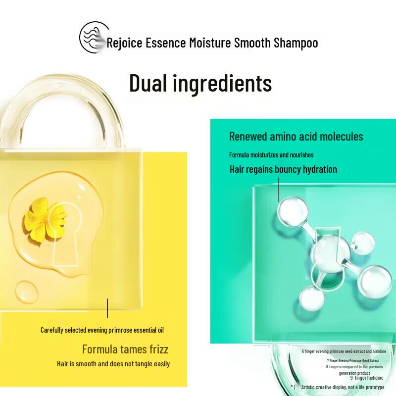 Rejoice Essence Moisturizing Smooth Shampoo Twin Pack