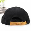 Men Women Brimless Skullcap Beanie Hat Autumn Winter Thin Landlord Cap Hip Hop Streetwear Docker Cap for Fashion Trendy