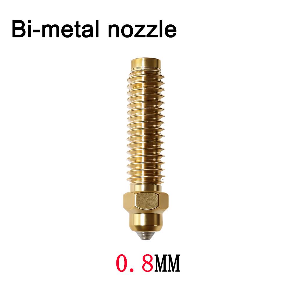 1-10PCS For Elegoo Centauri Carbon/CC2 Bimetallic Nozzle Ceramic Hotend For Centauri Carbon 3D Printer Upgrade Parts