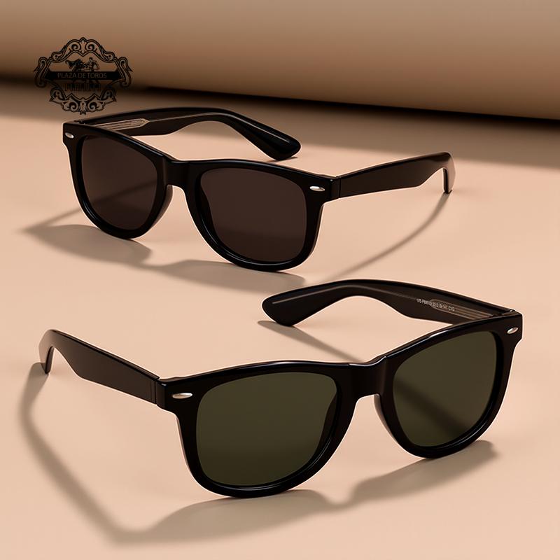 Lunettes de Soleil Carrées Vintage Mode Hommes Femmes Marque de Luxe Haute Qualité Designer Lunettes de Soleil Conduite Pêche Lunettes UV400