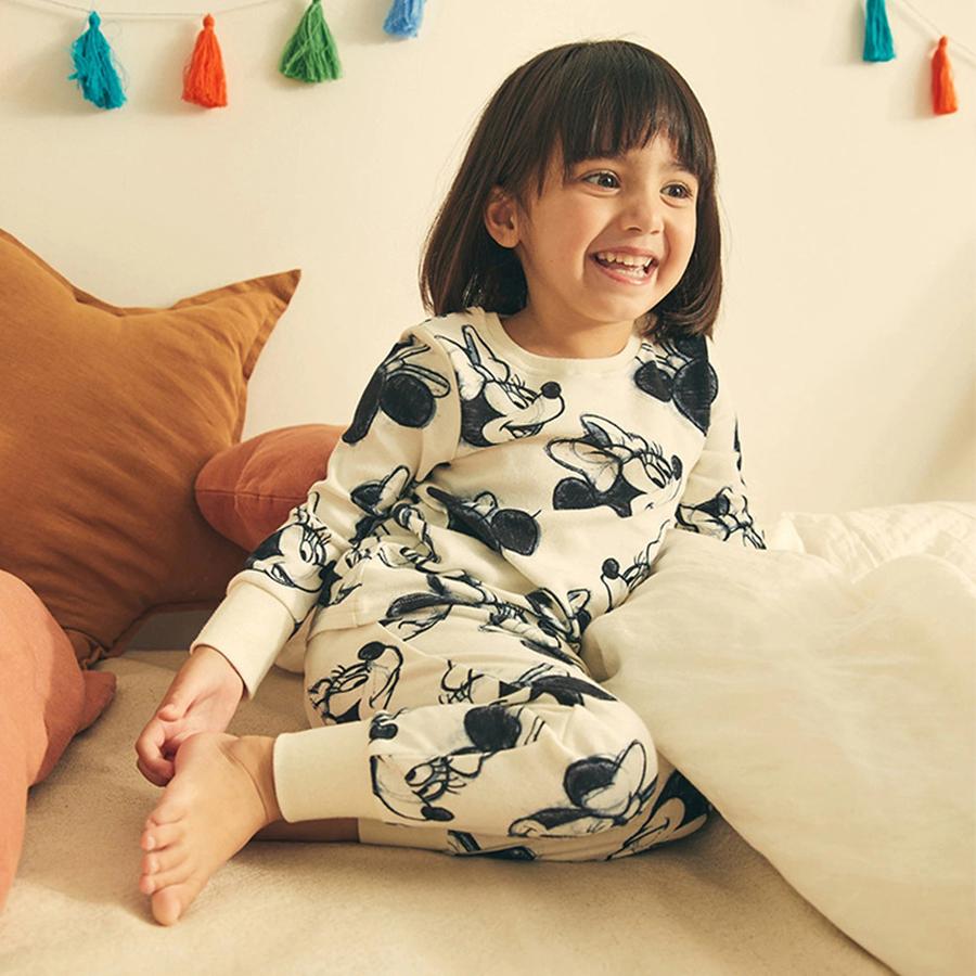 

Girls Fall Winter New Round Neck T-Shirt Pajamas Set Toddler Long Sleeve Cute Children s Outfit Two Piece Set 100