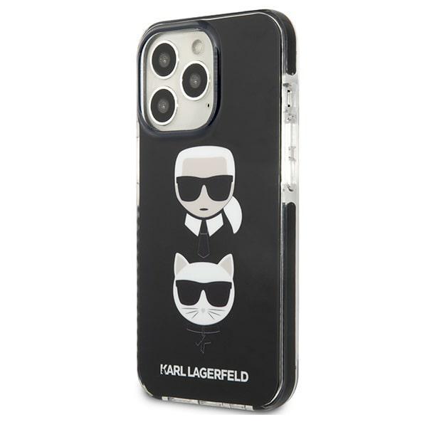 Etui Do iPhone 13 Pro Karl Lagerfeld Karl&Choupette Czarne