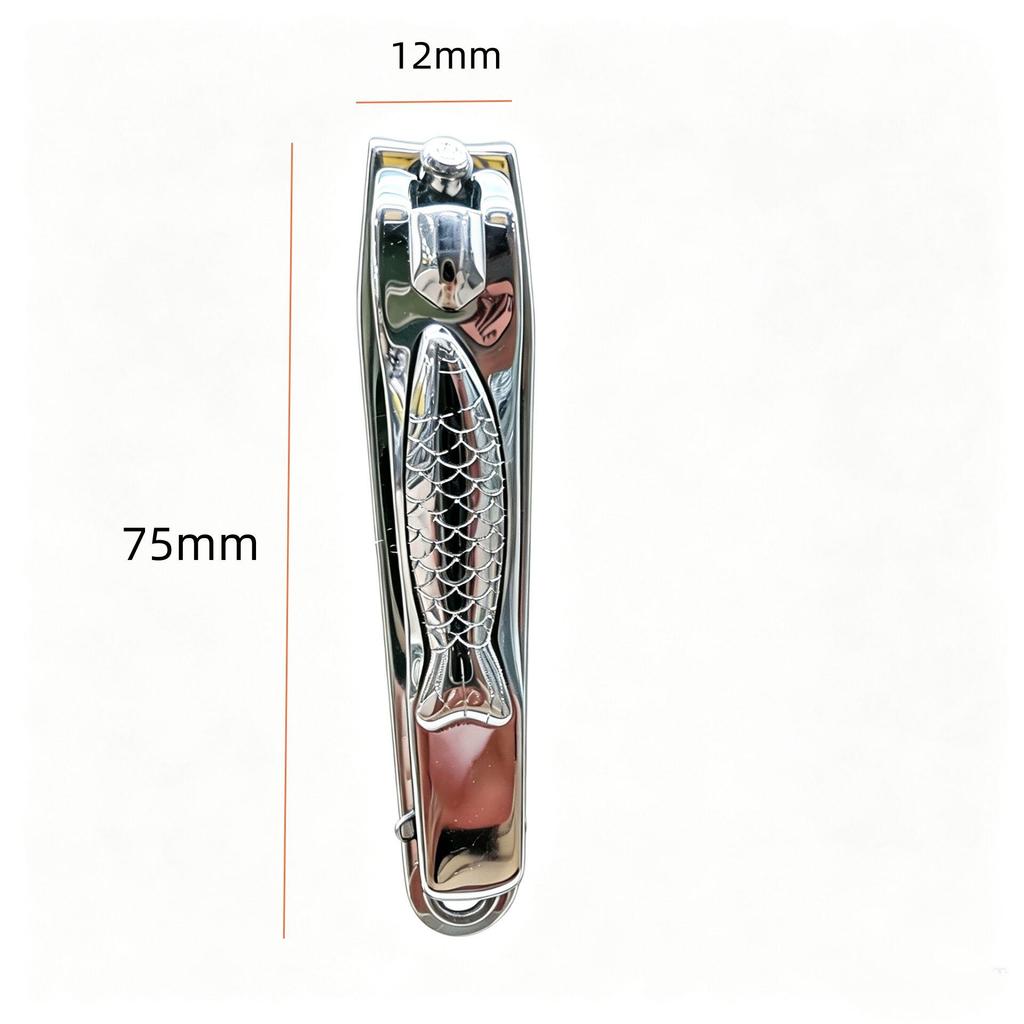 Large Straight Cut Angled Nail Clippers and Scissors for Home Manicure/Pedicure