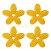 KX4B Garden Bees Bath Cup Floating Plastic Flower for Outdoor Insect Watering Station
