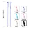 4/6Pack Cat-Themed Erasable Gel Pens 2 Colors Refill Set 0.5mm Fine Point Heat Sensitive with Rubber Grip Assorted Styles