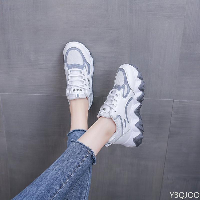 Neue Damen Dad Schuhe Lässige dicksohlige Sneaker vielseitiger Mesh-Schuh Outdoor rutschfest Laufschuhe Damenschuhe Zapatos Mujer