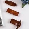 6Pcs Japanese Style Wooden Fork Kitchen Tableware Chopstick Holder Chopstick Rest Chopstick Pillow