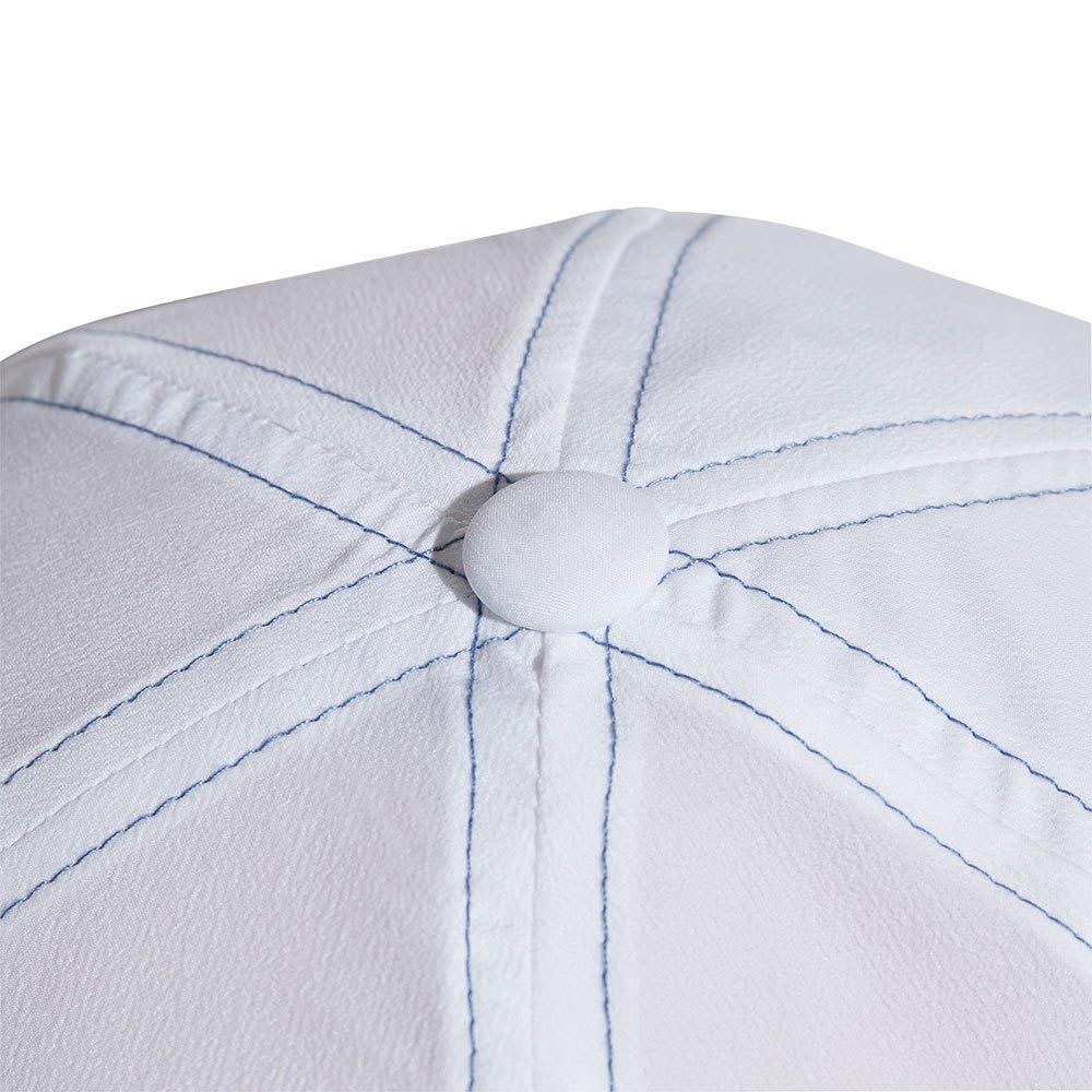 Adidas Aero RDY Run Lightweight PB Blue cm Men's Cap, White/Crew Blue/Crew (GJ8308), 57.0-60.0