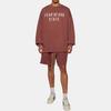 Fear of God Essentials Heavy Long-Sleeve Tee Crimson Men Tops Red 125BT242016F