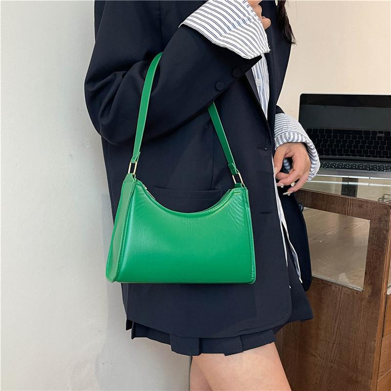 Trendy Pu Leather Underarm Bag For Women With Sleek Design Ideal For Daily Use And Work