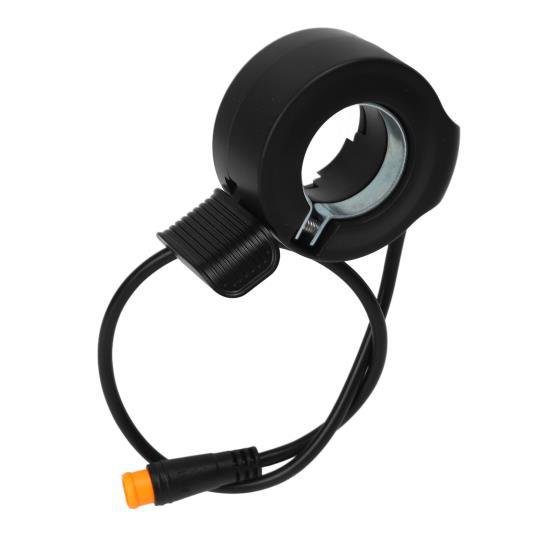 Daumengashebel für Elektroroller, 3-polig, wasserdicht, verhindert Rutschen, runder Finger-Gashebel zur Geschwindigkeitsregelung