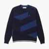 LECOQ GOLF Men'S Geometric Pattern Sweater (Gp421Mkpn1)