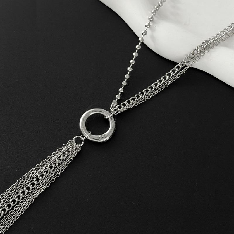 Meier Bestselling Necklace: Tassel Multi-layer Chain Necklace - Designer Statement Piece