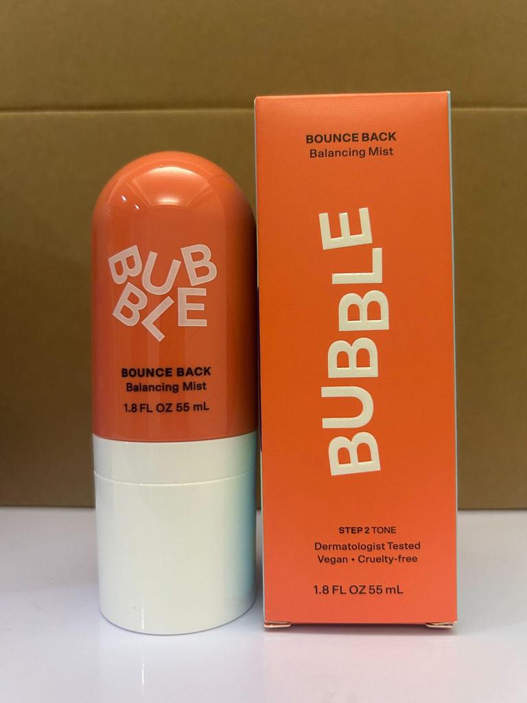 Bubble Skincare: Zestaw: Żel nawilżający do twarzy, Nawilżający spray tonizujący i Rozjaśniający krem pod oczy (50 ml)