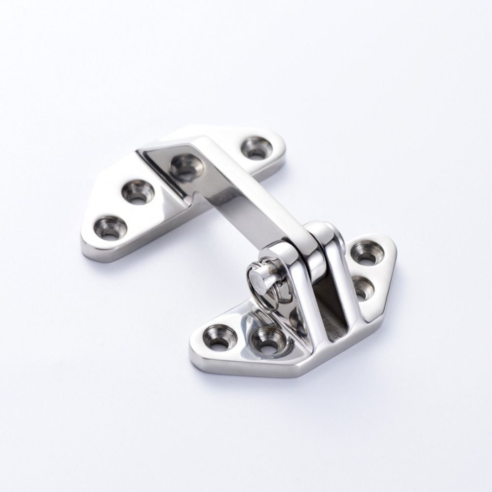 316 Stainless Steel Boat Hinge Shaped Strap Stainless Steel Hinge Yacht Accessory Strap Hinge  RV