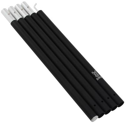 DOD Büyük Branda Direği 250cm Alüminyum Saklama Çantası Kalınlık 28mm [Siyah/Kırmızı] XP5-507K