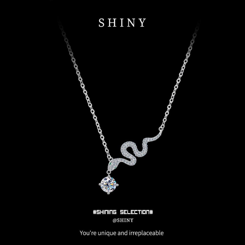 Sterling Silver Mozambican Pendant Silver Jewelry Sterling Silver Premium Autumn and Winter Jewelry Necklace